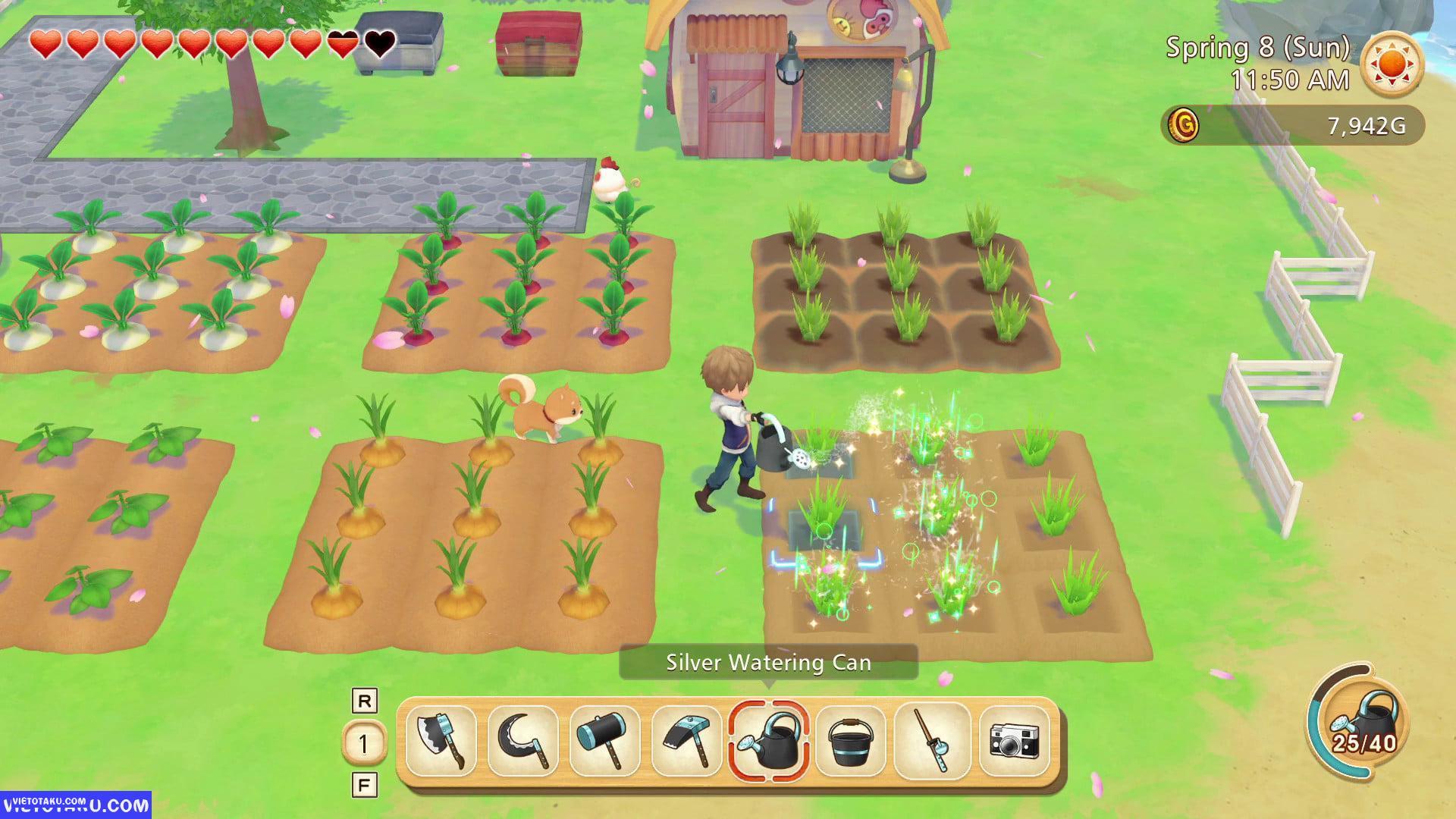Cốt truyện trong game Story of Seasons: Pioneers of Olive Town