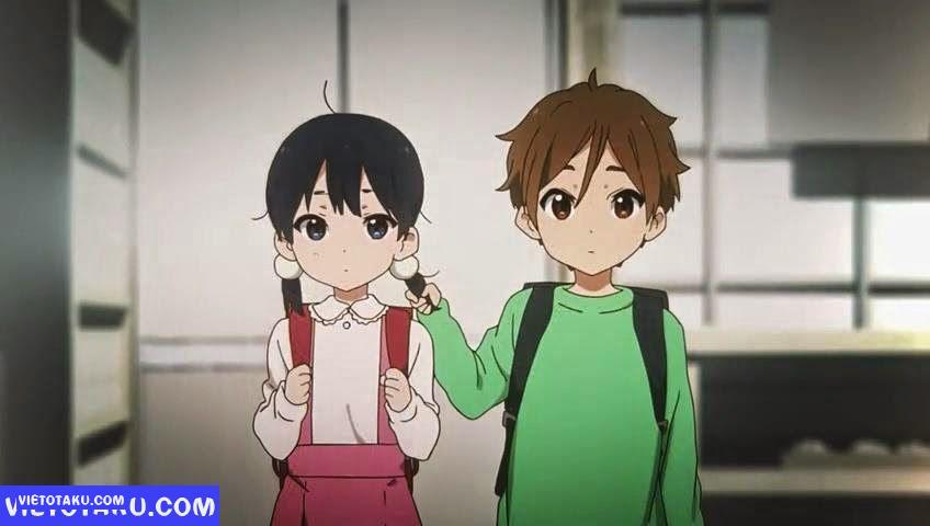 Tamako và Mochizou lúc nhỏ