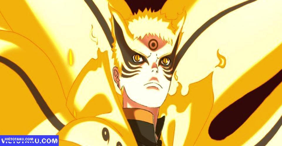 Hình dạng Baryon Mode của Naruto được giới thiệu trong Boruto OP 9