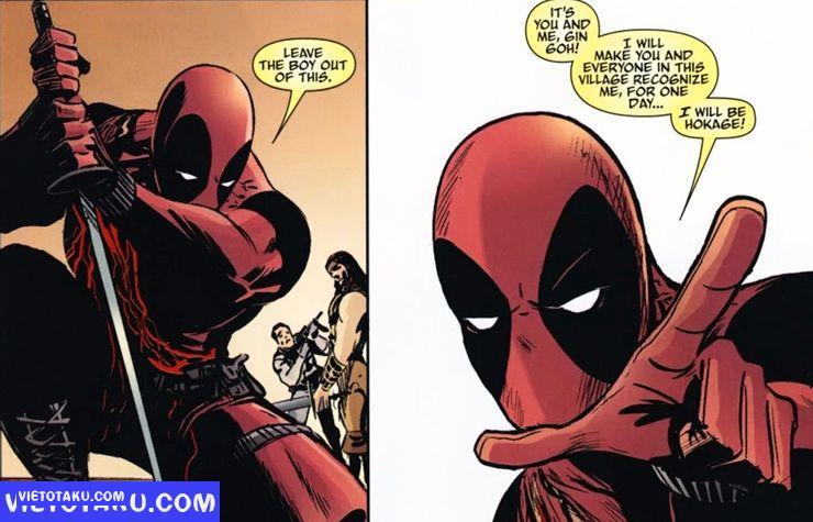 Deadpool tiết lộ ước mơ làm Hokage trong marvel comic