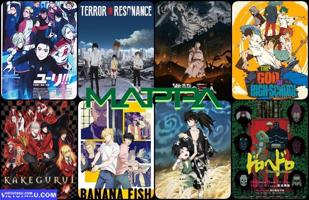 Anime của Studio MAPPA