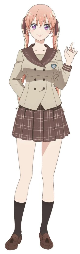 nhân vật Erika Amano trong anime hôn thê cúc cu