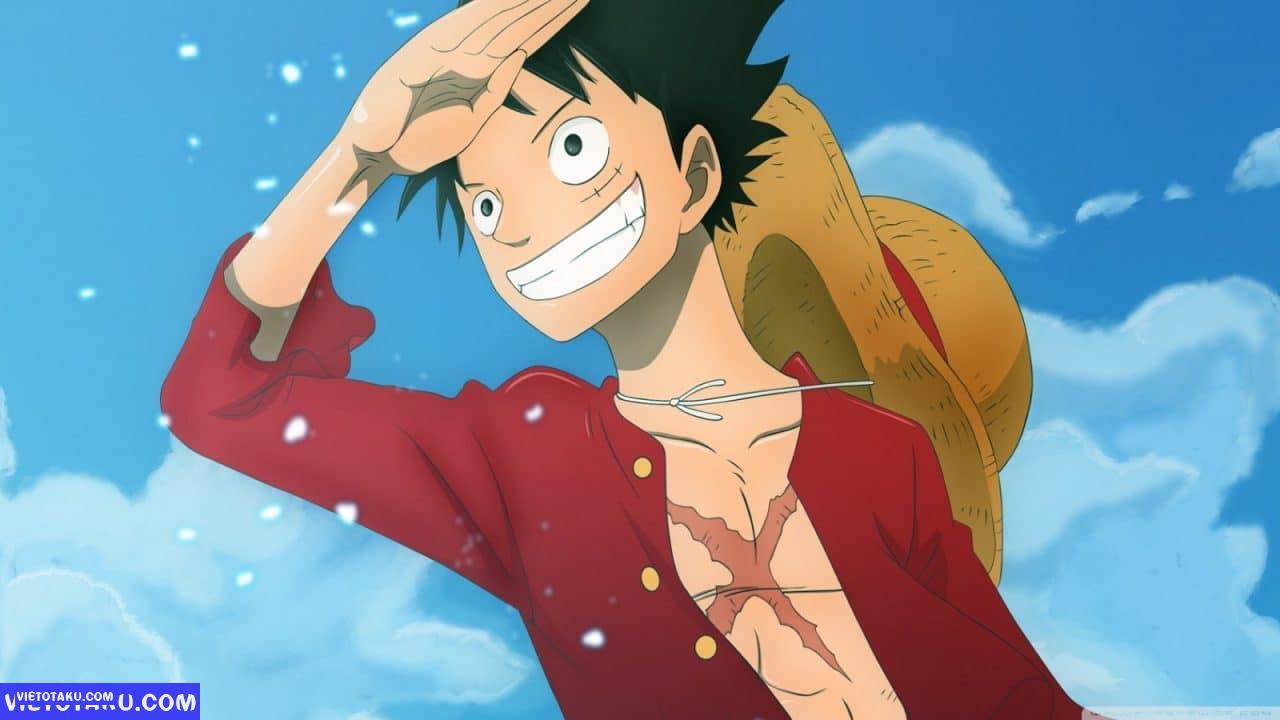 nhân vật Luffy trong anime One Piece