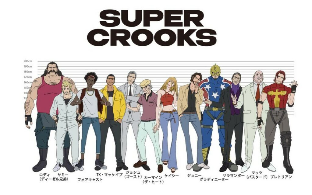 cốt truyện anime Super Crooks