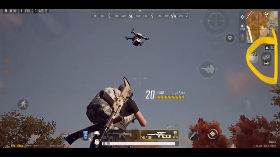 Drone xuất hiện trong pubg: new state