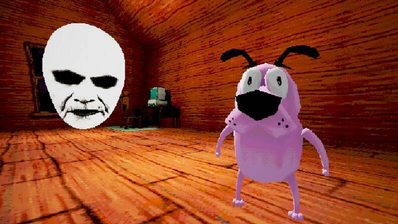 cách tải game  Courage the Cowardly Dog