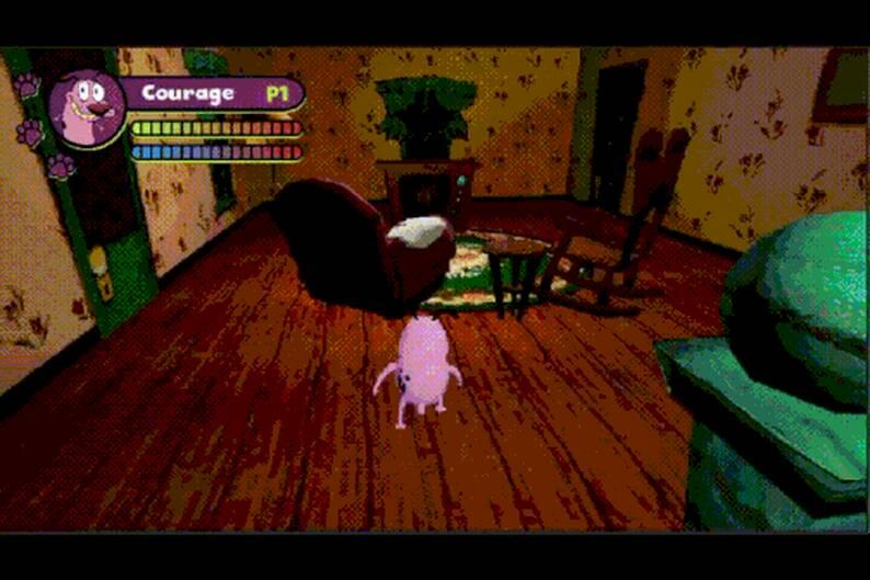 Gameplay trong  Courage the Cowardly Dog