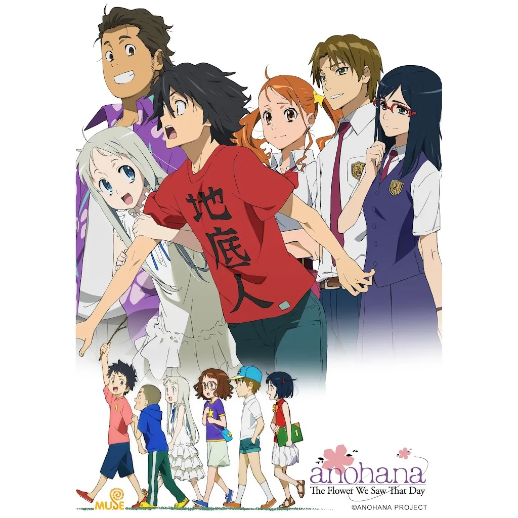 Bìa Anime Ano Hi Mita Hana no Namae o Bokutachi wa Mada Shiranai