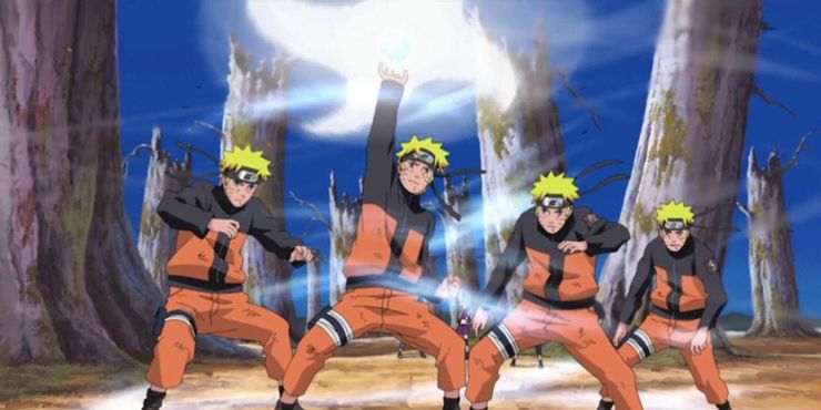Naruto sử dụng Rasen-Shuriken