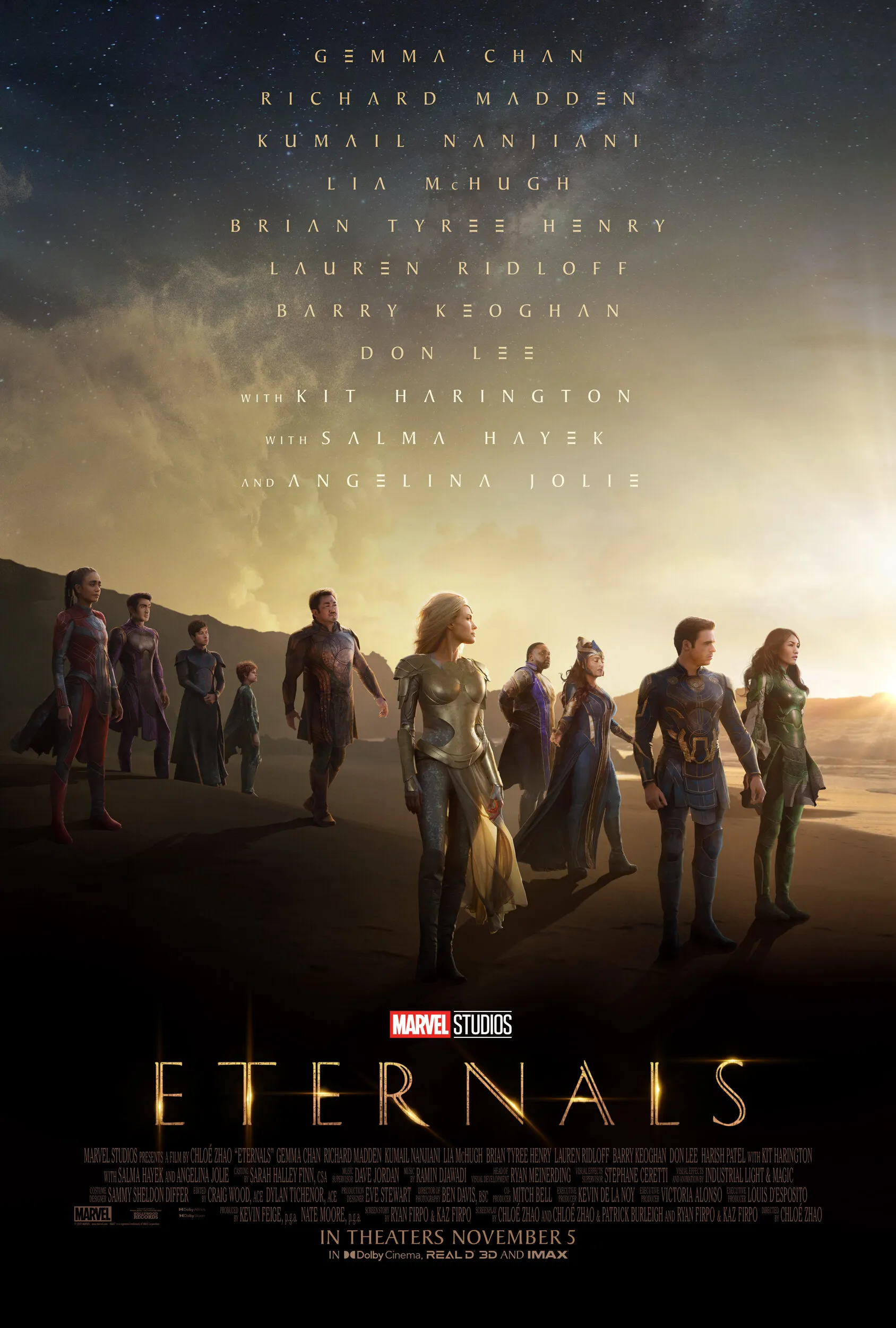 phim Eternals của Marvel Studio
