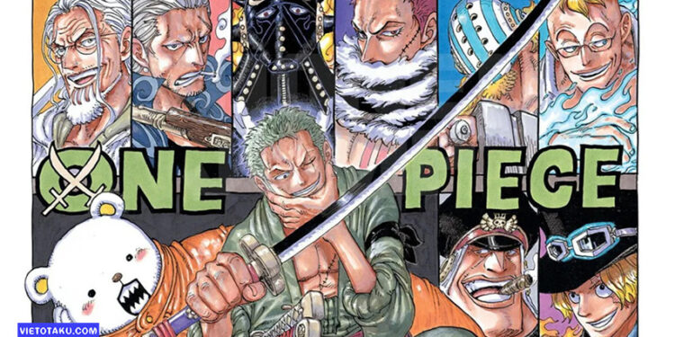 hình ảnh các nhân vật đại diện cho anime One Piece