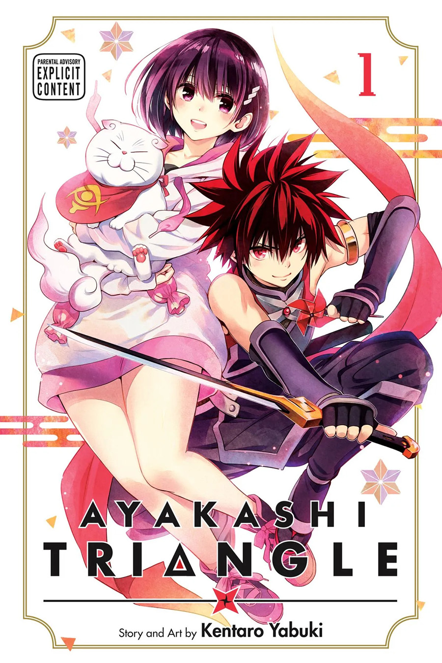 Bìa tập 1 Manga Ayakashi Triangle