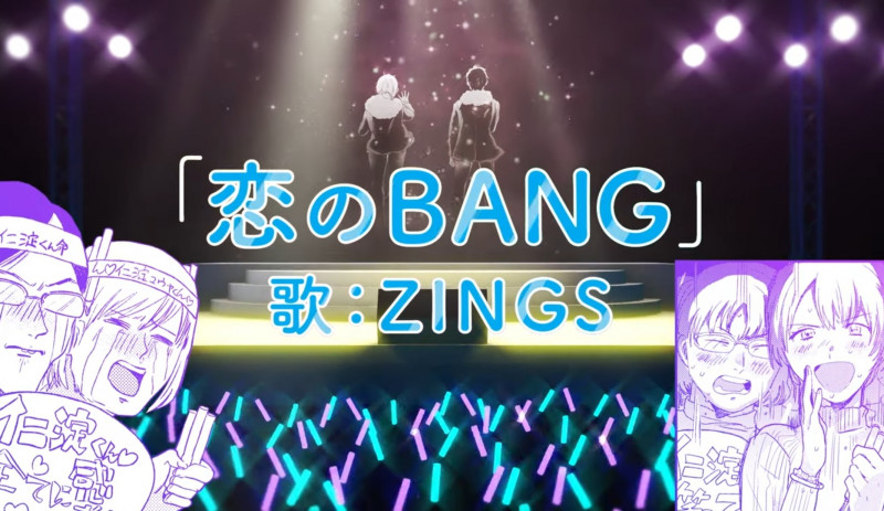 nhóm nhạc ZINGS trong Anime Phantom of the Idol 