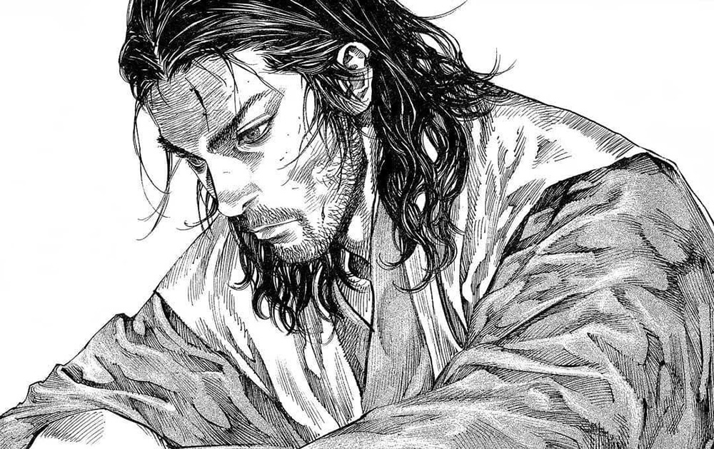 nhân vật Miyamoto Musashi trong manga vagabond