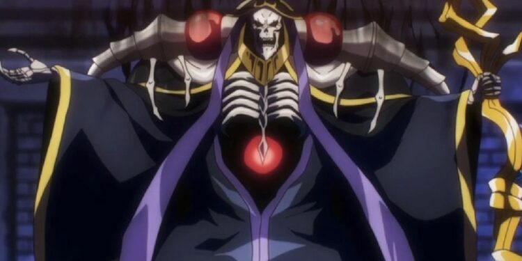nhân vật Ainz Ooal Gown trong anime overlord mùa 4