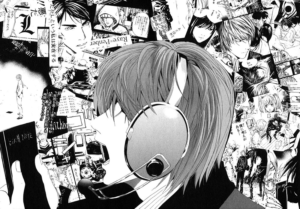 nhân vật Light Yagami trong manga death note