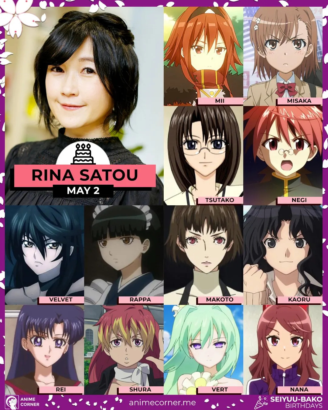 diễn viên lồng tiếng Rina Satou