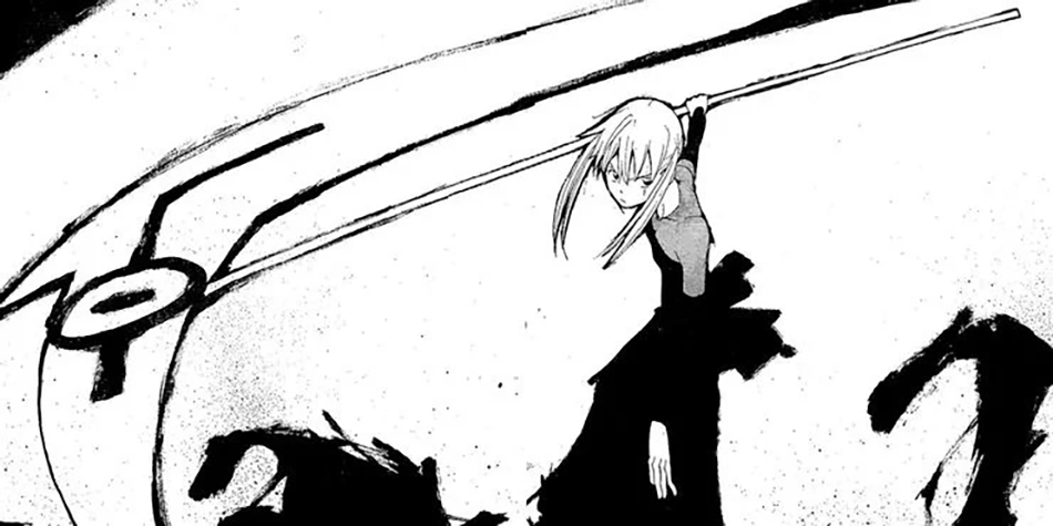 lưỡi hái tử thần trong manga Soul Eater