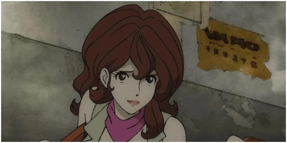 nhân vật Fujiko Mine trong anime Lupin III