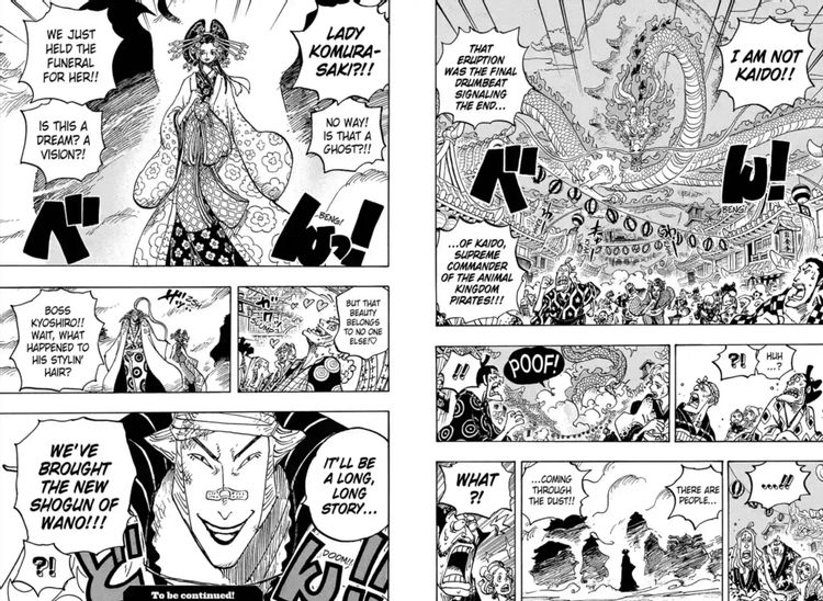Momonosuke trong One Piece chương 1050