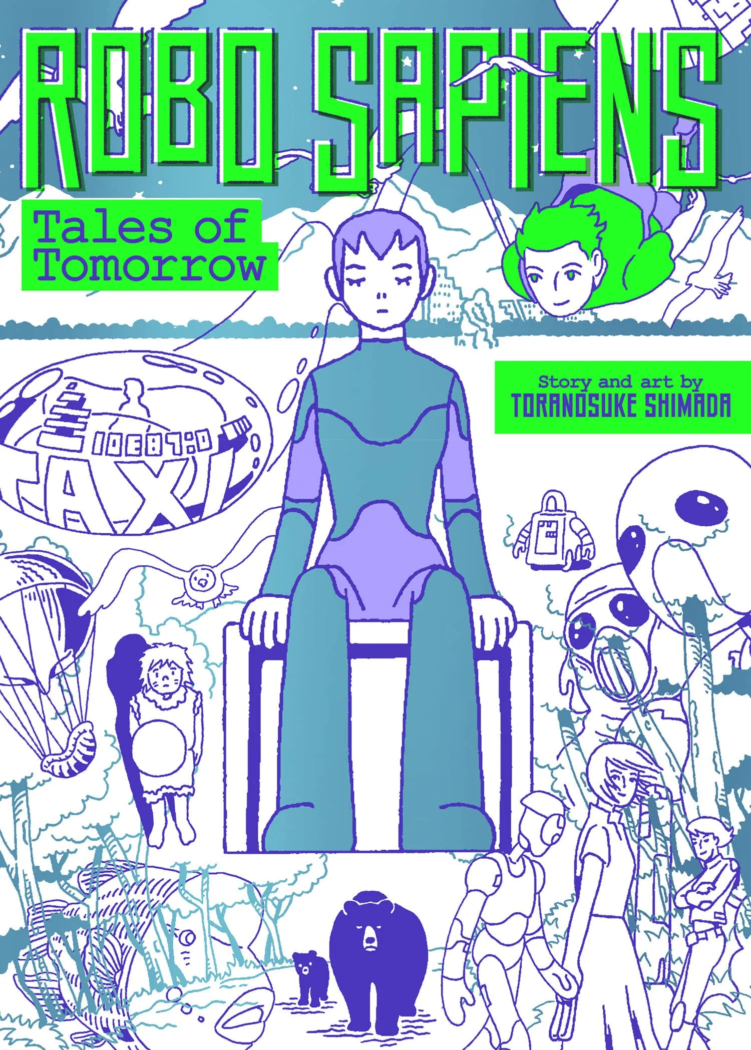 manga Robo Sapiens: Tales of Tomorrow 