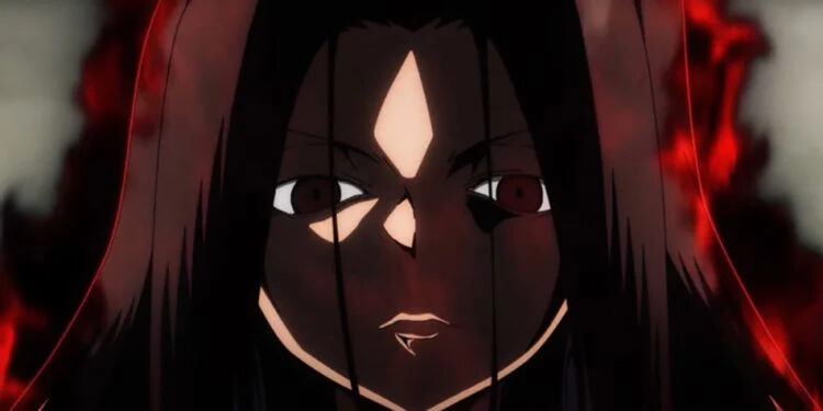 nhân vật Asakura Hao trong anime shaman king