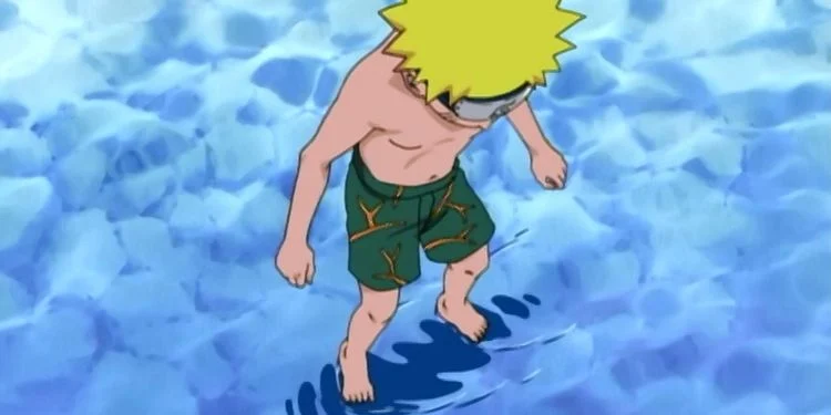 Naruto đi trên mặt nước