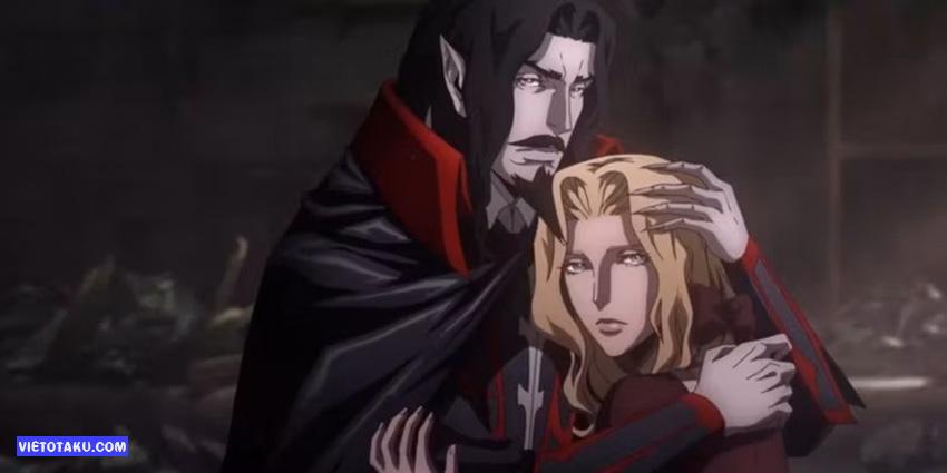 Dracula trong anime Castlevania