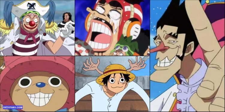 One Piece: Bảy nhân vật "tấu hề" tác phẩm
